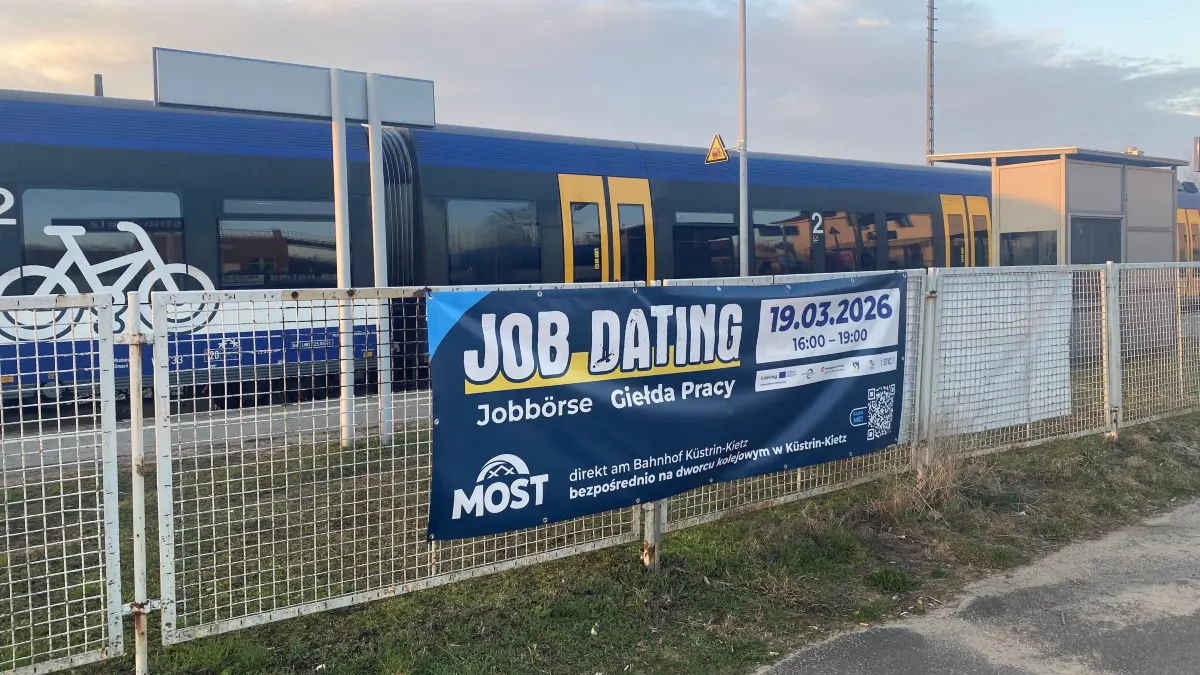Job-Dating an der Ostbahn: Im MOST-Coworking in Küstrin-Kietz trafen Unternehmer auf Arbeitssuchende. Für welche Stellen wird Personal gebraucht?