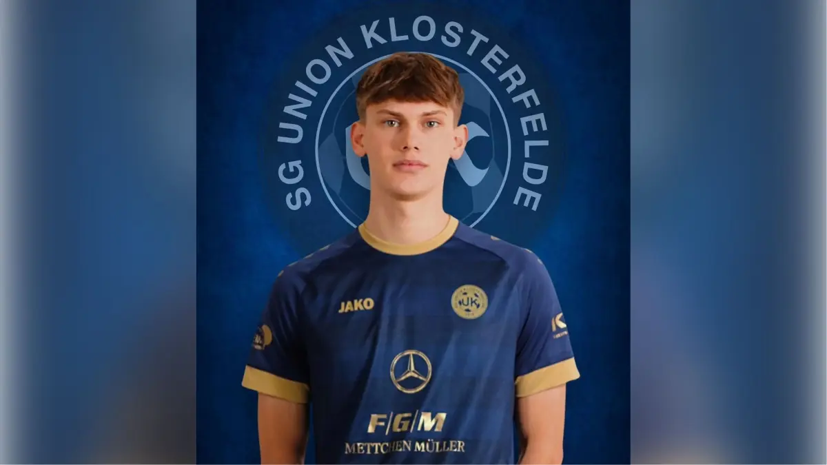 Ilian Weber von Union Klosterfelde II ist neuer Kandidat für Champion der Woche.