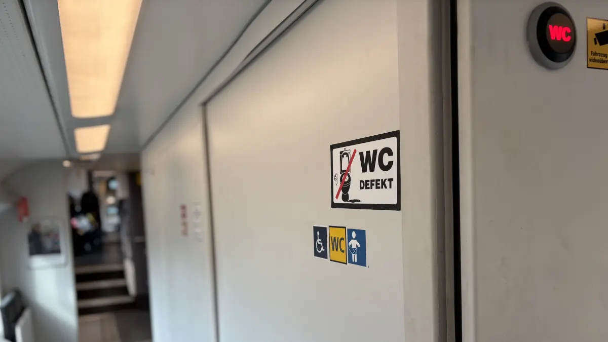 WC-Problem in der Bahn, ODEG zwischen FFO und Fürstenwalde