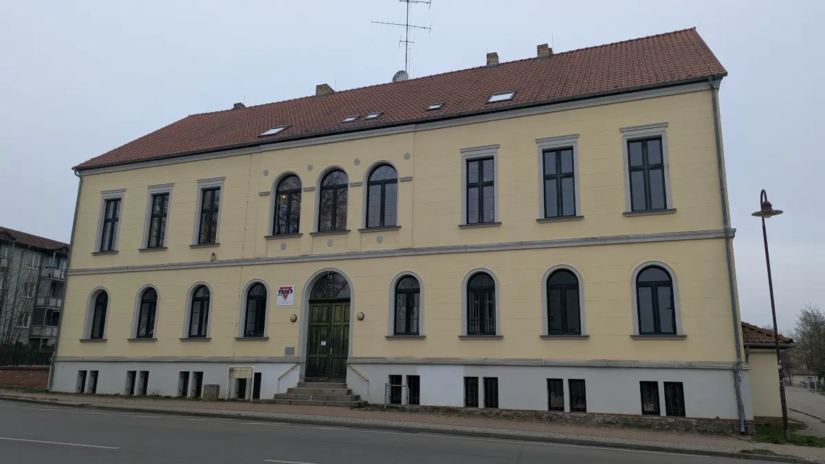 Das Jugendhaus des CVJM in Wriezen. Hier findet eine Veranstaltungswoche für Jugendliche statt, wo ihre Sorgen und Fragen zur Sprache kommen.