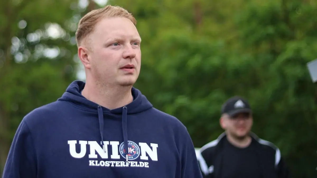 Franz Roosch, Trainer der SG Union Klosterfelde II