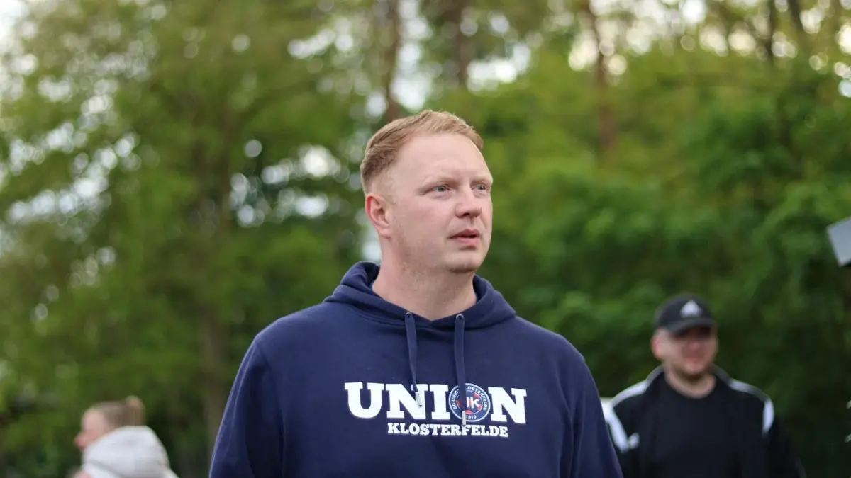 Franz Roosch, Trainer der SG Union Klosterfelde II