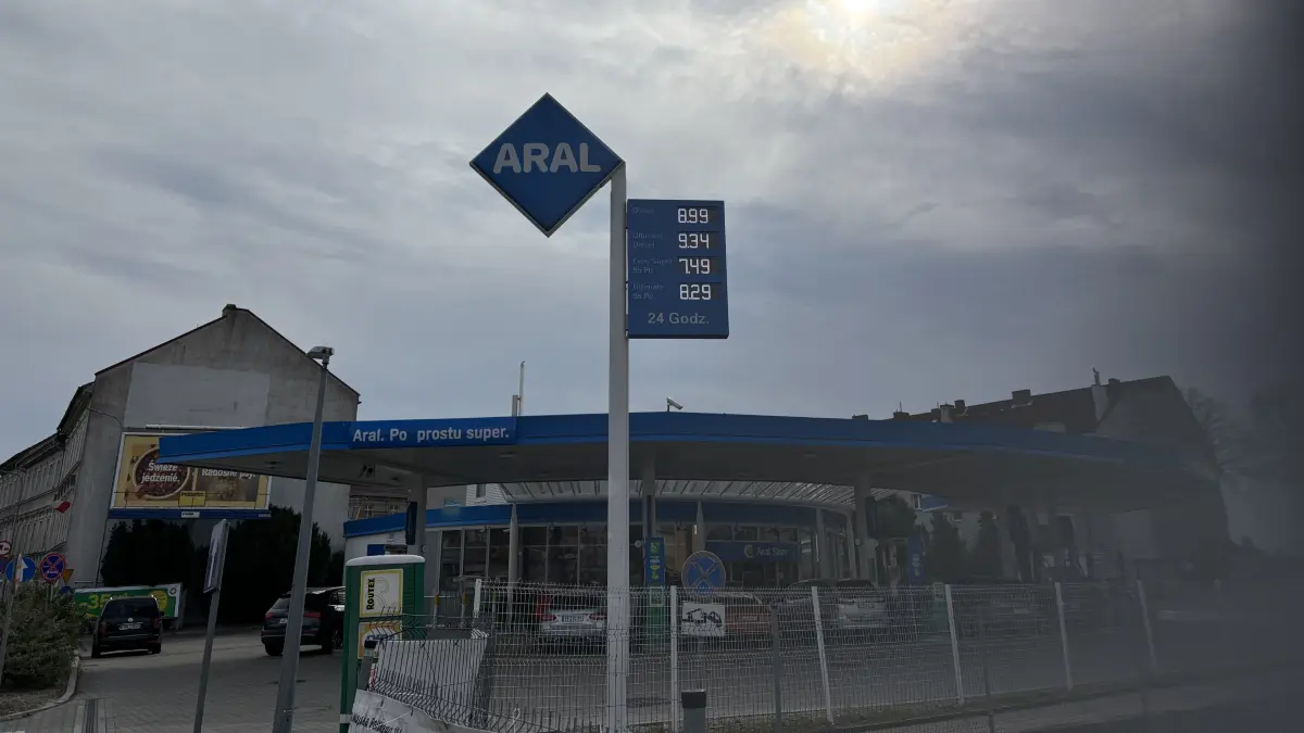 Spritpreise am 25. März 2026 in Słubice.