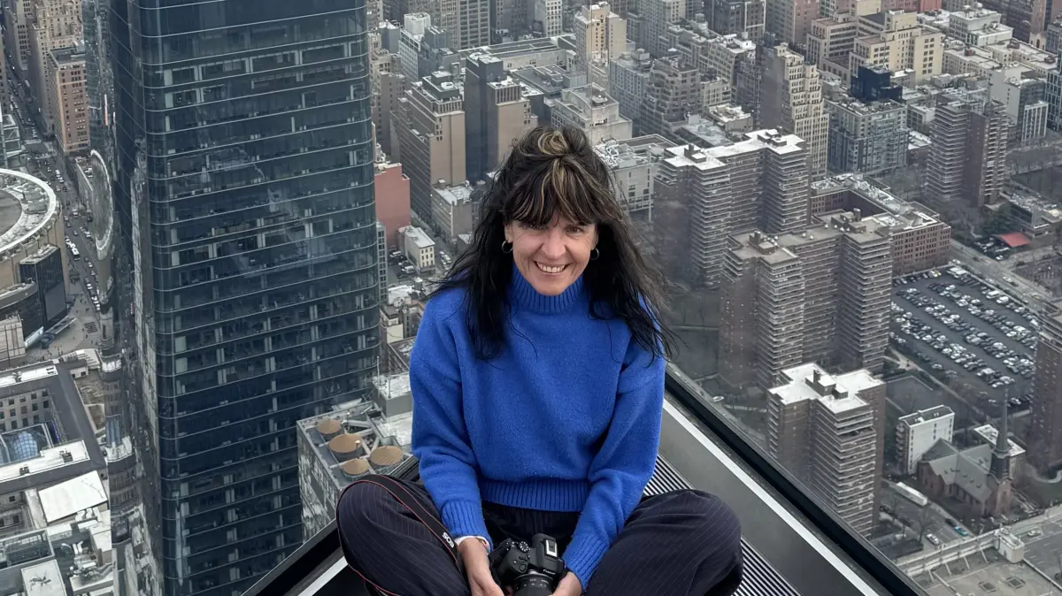 Die Wandlitzer Läuferin Silke Stutzke lief den Halbmarathon in New York