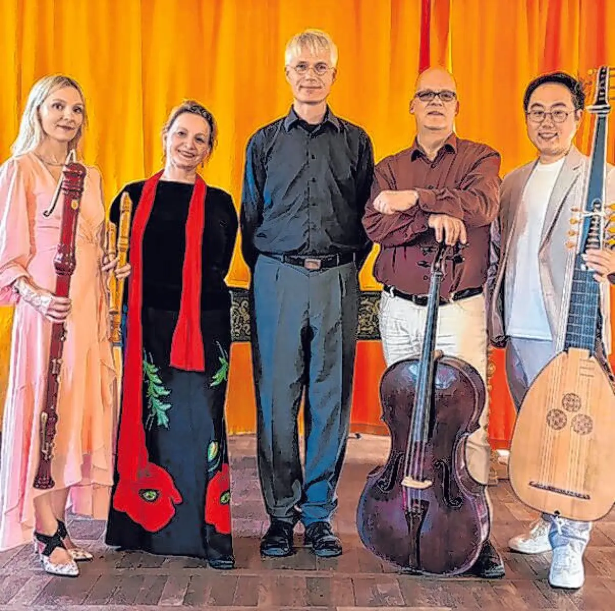 Konzert alte Musik am Ostersonntag in Chorin⇥Silke Röder/ Kloster PR