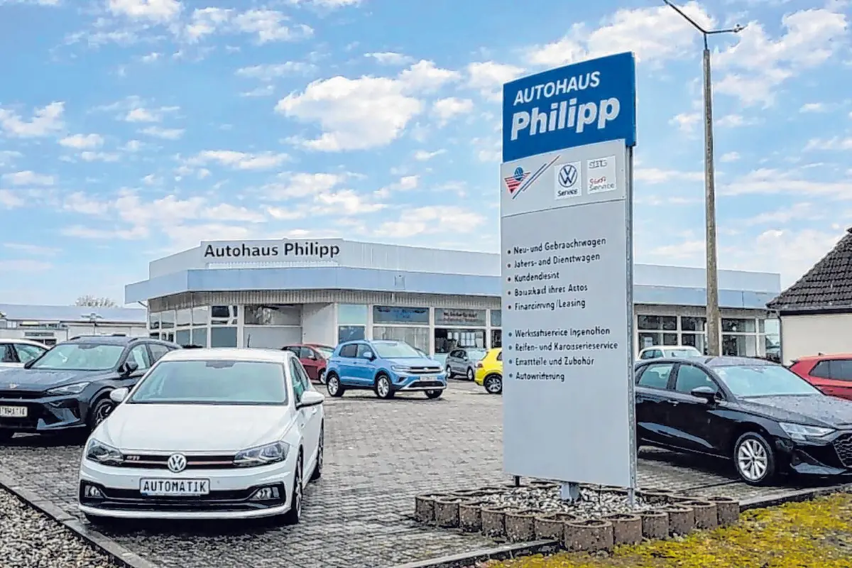Das Autohaus Philipp in Eisenhüttenstadt steht seit 35 Jahren für Mobilität und verlässlichen Service.⇥Fotos: Nadin Göller