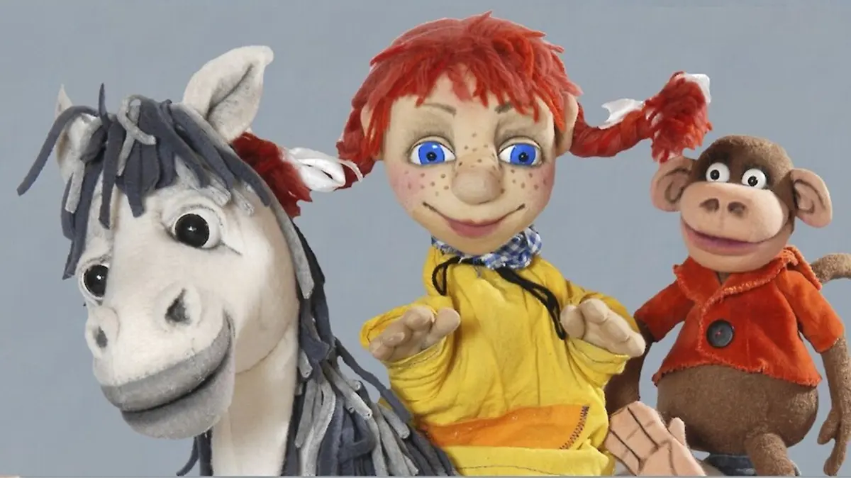 Königs Wusterhausen. Berliner Puppentheater. Pippi Langstrumpf. Datum unbekannt. Foto: Michél Brahim - Pressefoto