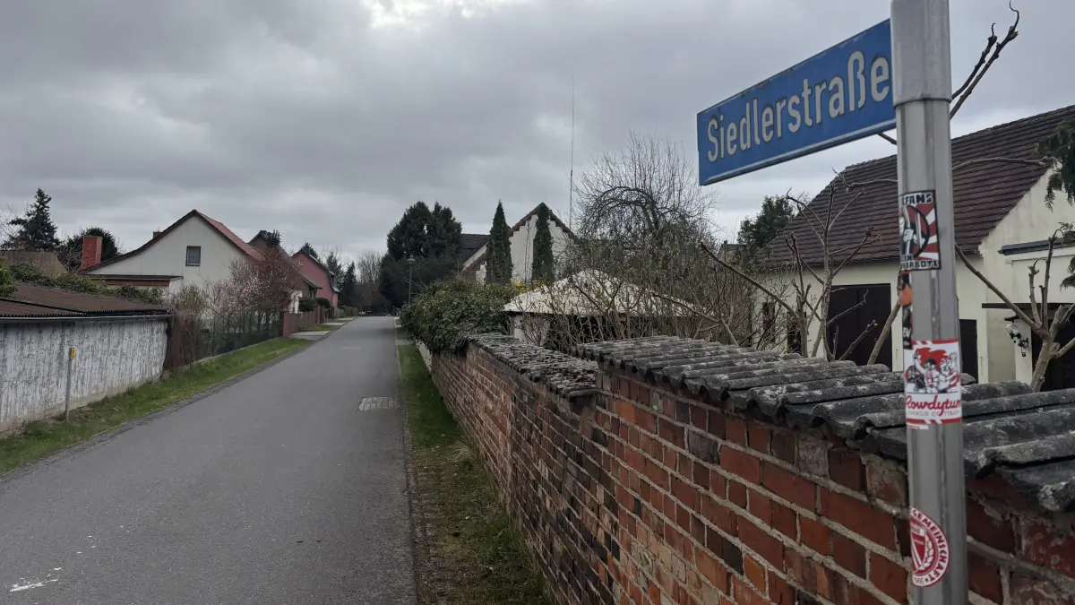 Lag in dieser Straße: der in Ziltendorf tot aufgefundene ältere Mann