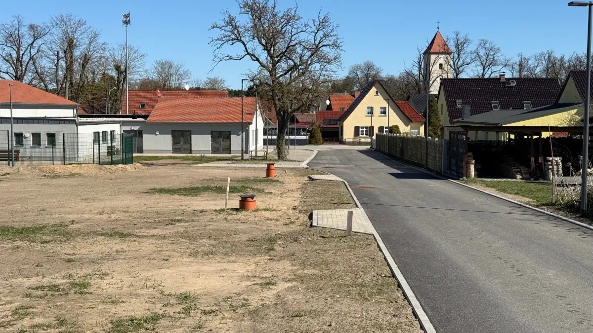 Wohngebiet an der Feuerwehr in Menz