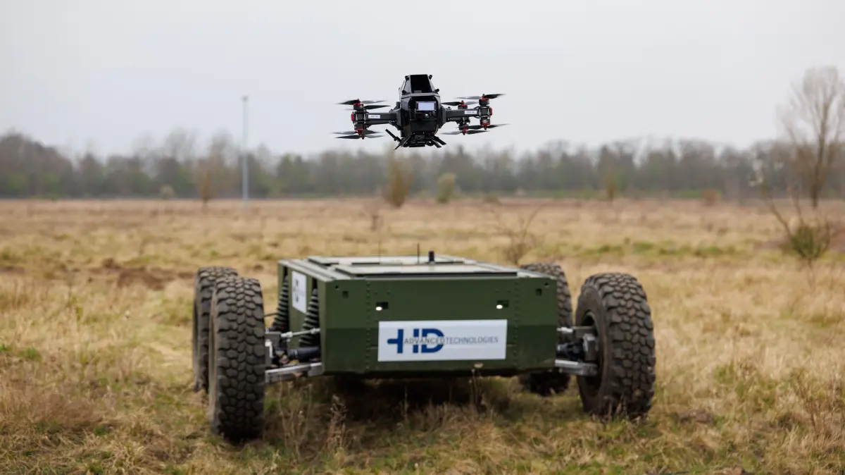 Drohnenabwehrsystemen 14.04.2026 Heidelberger Druck Ondas Autonomous Systems