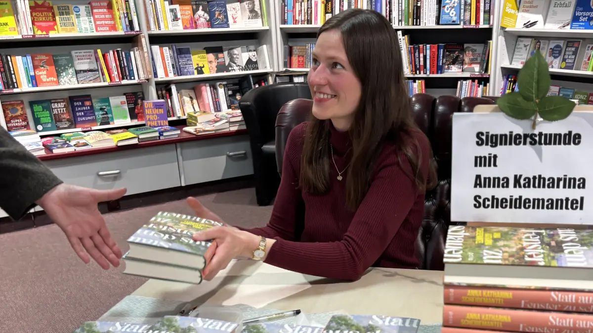Anna Katharina Scheidemantel Signierstunde