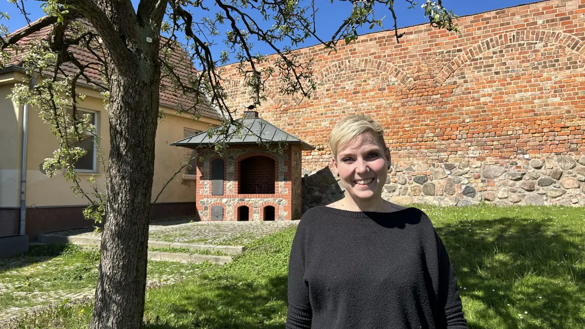 Magdalena Woelk plant ein Café am See in Neuruppin.