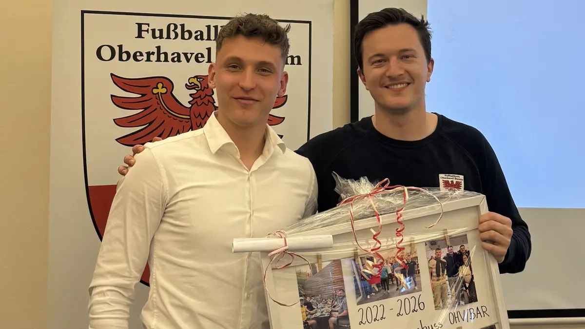 Fußball Kreistag der Schiedsrichter in Oberhavel Barnim, Tim Gerstenberg hört als Vorsitzender auf, Jonas Marx übernimmt