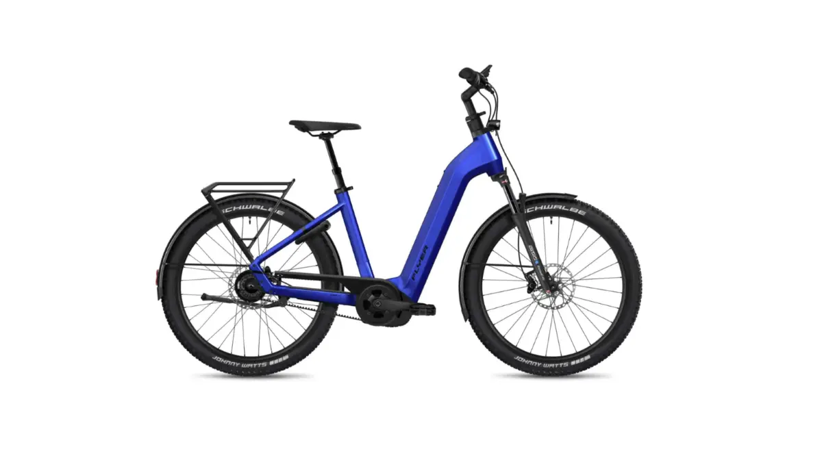Flyer Gotour 5.43 Comfort NL CX E-Bike ATB Tiefeinsteiger 27.5" blau
