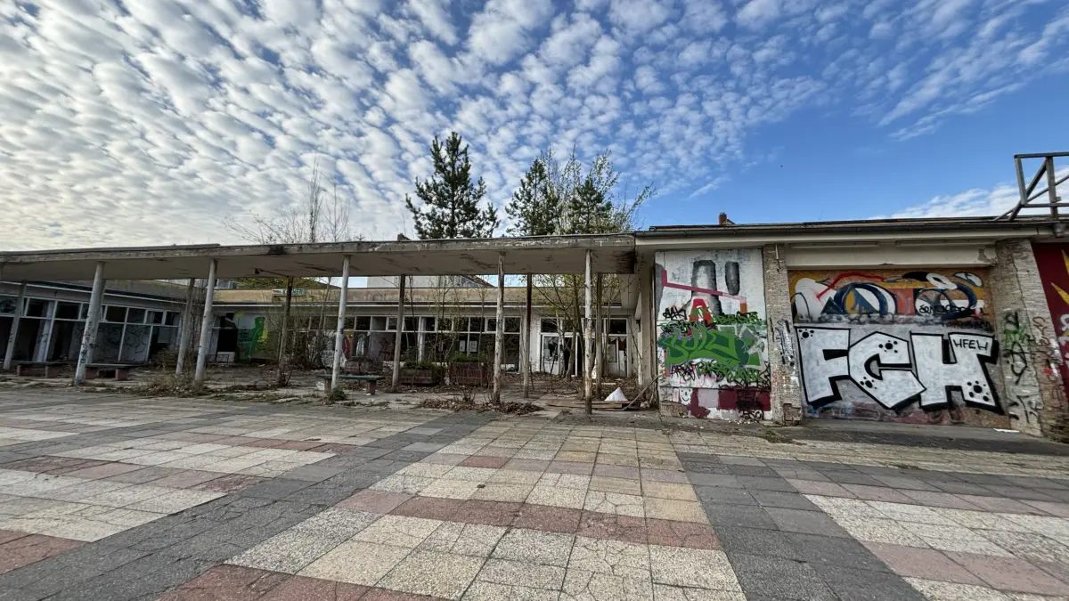 Platz der Jugend in Eisenhüttenstadt