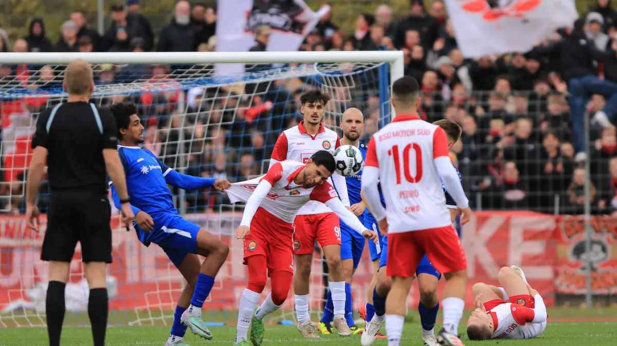 Derby in der Havelstadt Brandenburg: Benjamin Nwatu