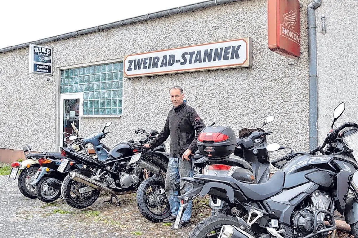 Zweirad-Stannek feiert 40 - jähriges Firmenjubiläum. ⇥⇥Foto: privat
