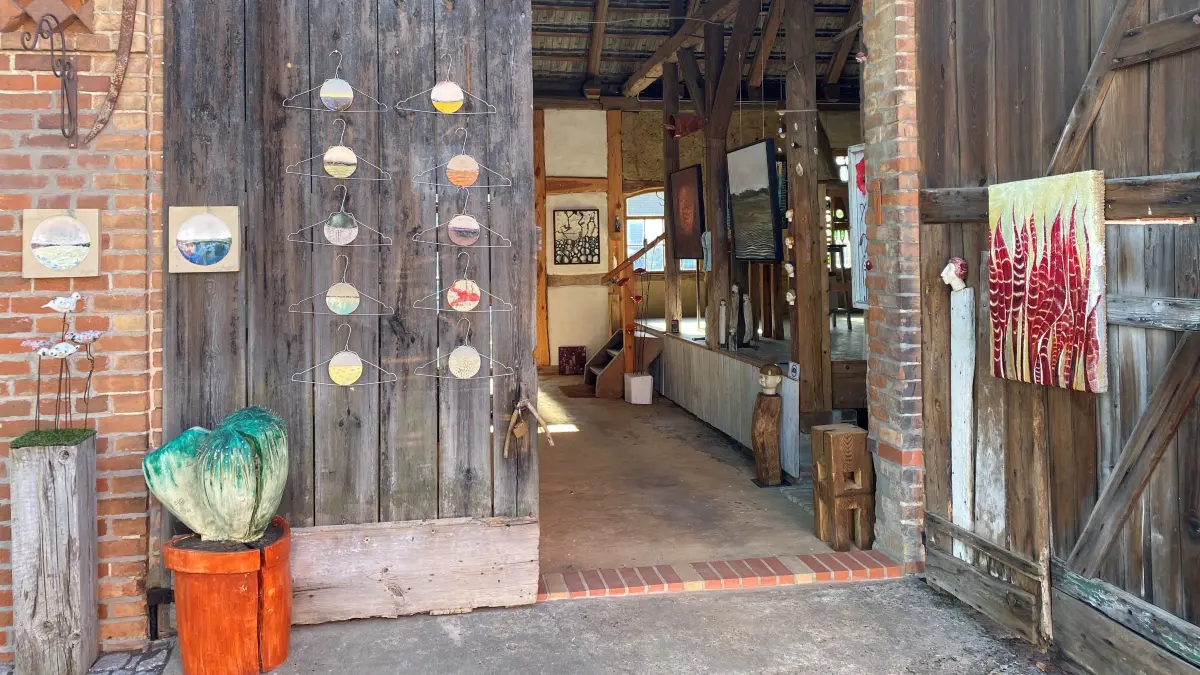 Kunsthof in Wnalditz, April 2026