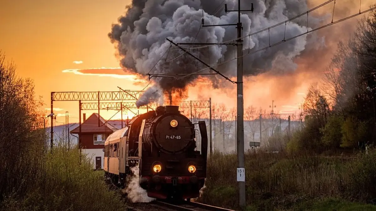 In Wolsztyn in Polen verkehren die europaweit letzten Dampfloks auf Normalspur.