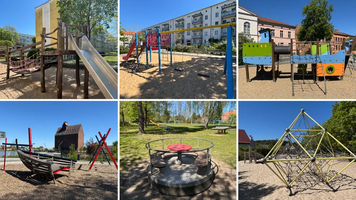 Eisenhüttenstadt hat eine Vielzahl von Spielplätzen in unterschiedlicher Größe. Dass die Stadt da besonders hervorsticht hat einen besonderen Grund.