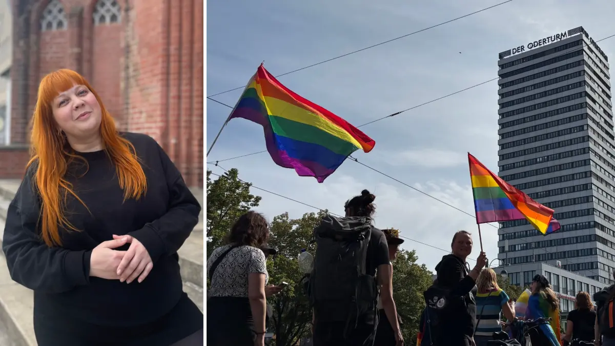 Maria Ullrich vom Stuck e.V. erzählt vom besonders bunten Monat in Frankfurt (Oder). Warum die Angebote so wichtig sind.