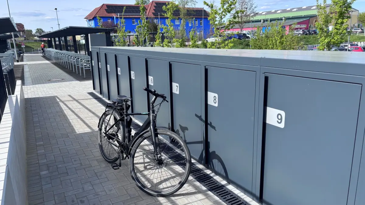 Neue Bike & Ride-Anlage am Bahnhof Erkner: Das ist gut zu wissen.