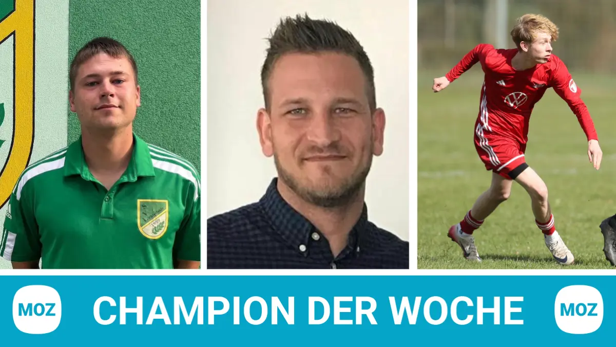 Nick Lange, Jonas Voigt und Johannes Turner sind neue Kandidaten für den Champion der Woche.