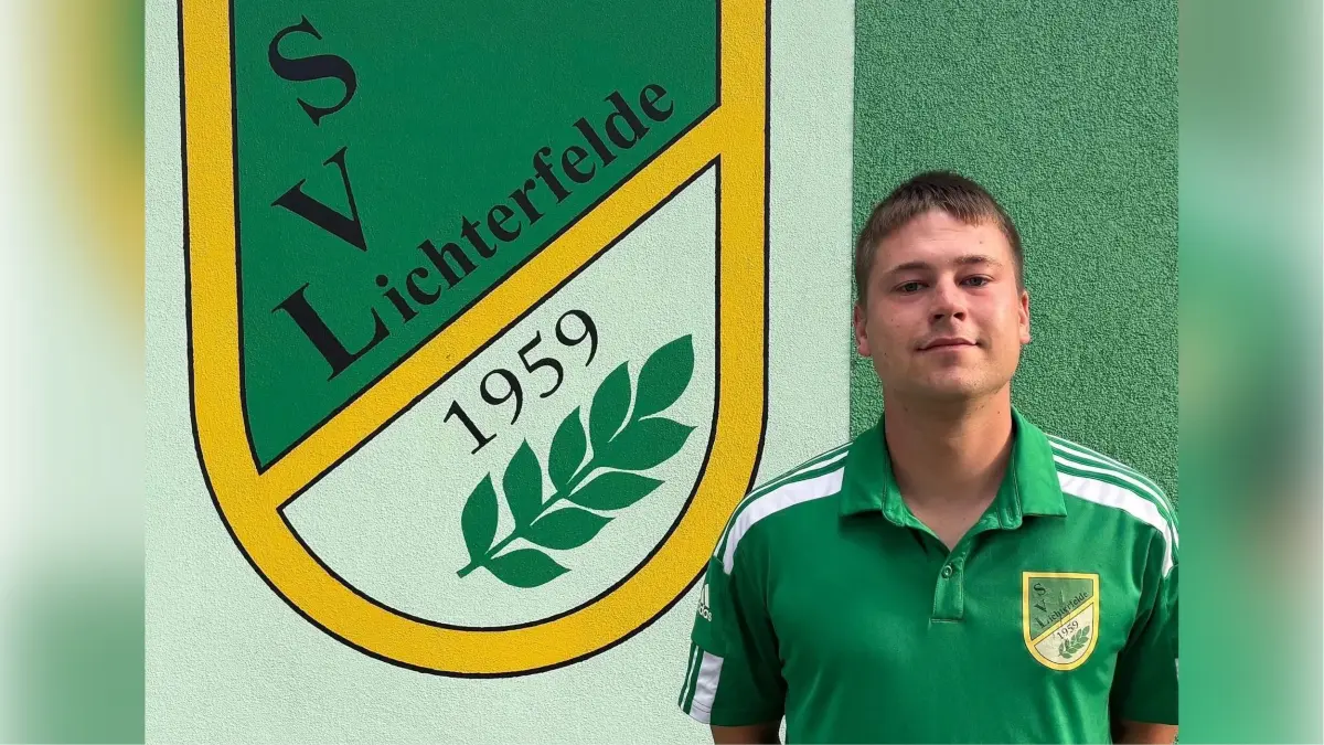 Fußballer Nick Lange von der SpG Lichterfelde/Finow ist neuer Kandidat für Champion der Woche.