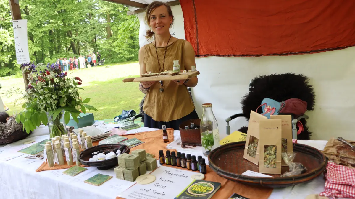 Zum Garten- und Gesundheitstag im Buckower Schlosspark sind die Angebote wieder sehr vielfältig.