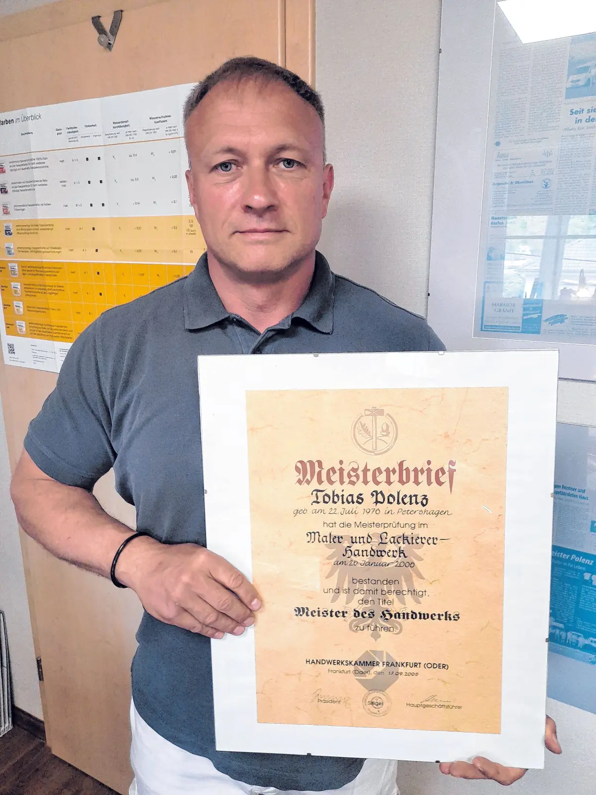 Tobias Polenz ist seit über 20 Jahren Meister seines Handwerks.