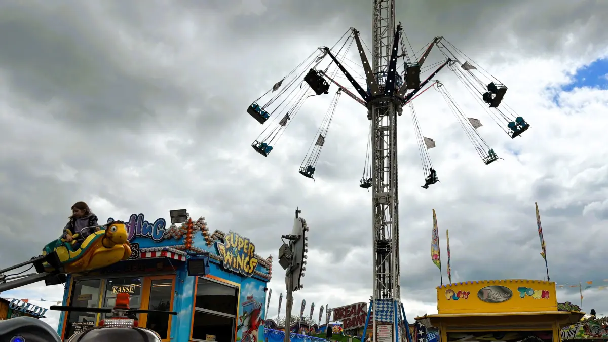 Alpen-Flug beim Lausitz-Jahrmarkt in Eisenhüttenstadt
