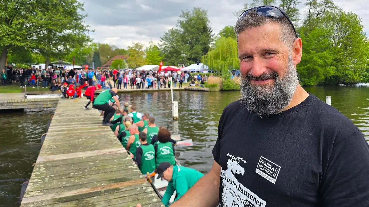 24. Drachenbootcup Königs Wusterhausen - über 1000 Teilnehmer im Drachenboot im Strandbad Neue Mühle