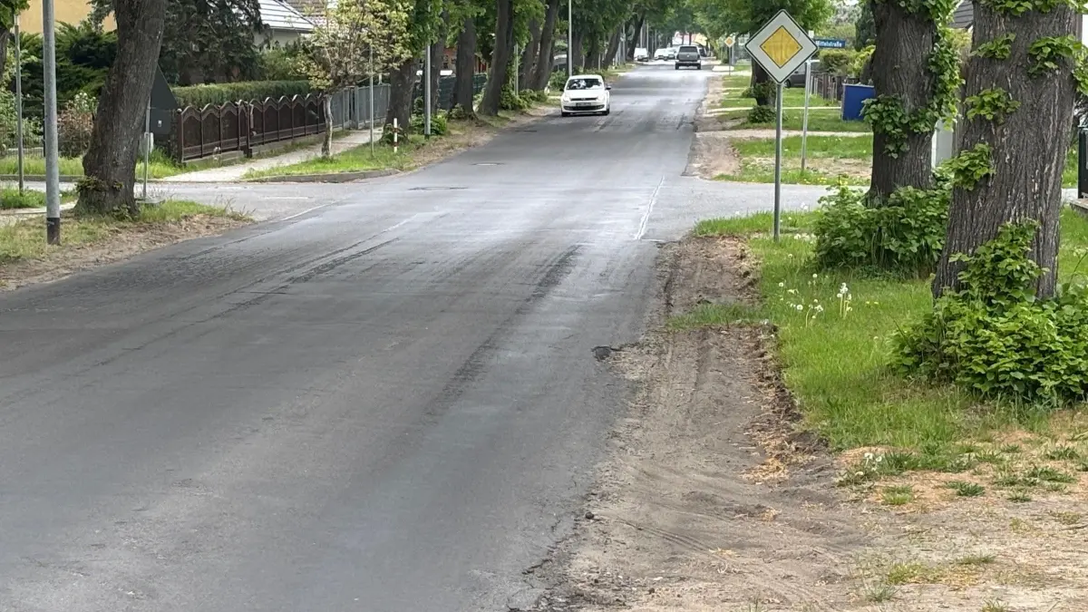 Seestraße in Vogelsdorf, Abschnitt zwischen Mainstraße und Tasdorfer Straße wird saniert