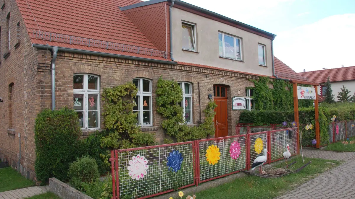 (ohne Überschrift): 24.07,2015: DRK-Kita Kunterbunt in Altglietzen bei Bad Freienwalde.