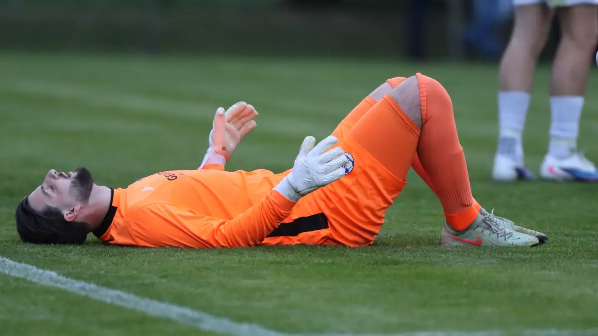 Julius Gehrke, Torwart Schlussmann Keeper FSV Bernau aus der Landesliga, Kandidat MOZ-Champion der Woche