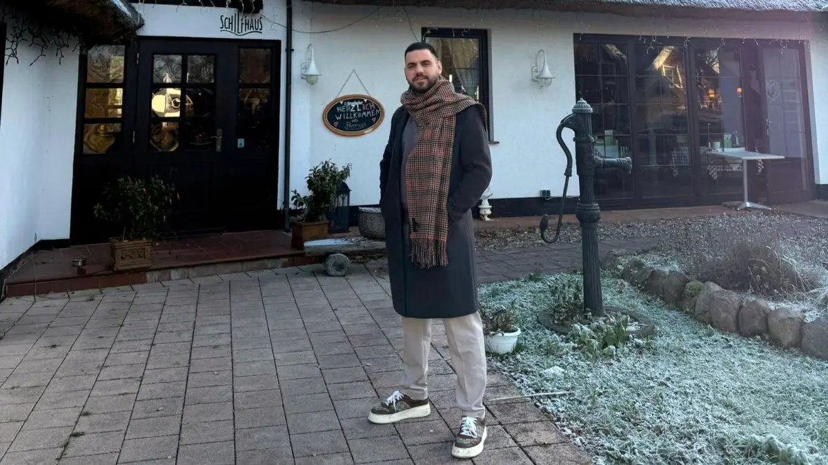Mario Makishti, Betreiber und Geschäftsführer des Amici im Schilfhaus am Scharmützelsee in Wendisch Rietz.