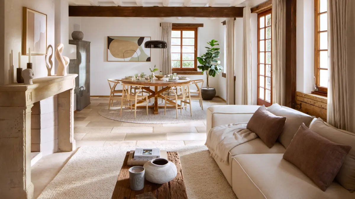 Das Wohnzimmer des Hauses