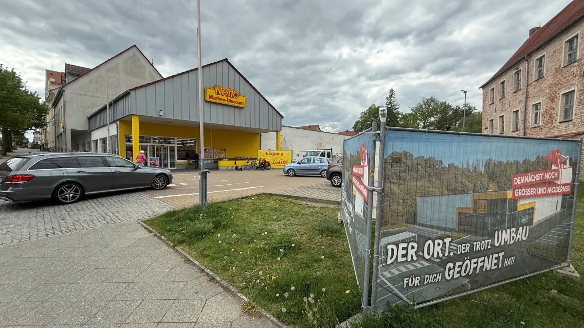 Netto-Markt in Fürstenberg an der Burg