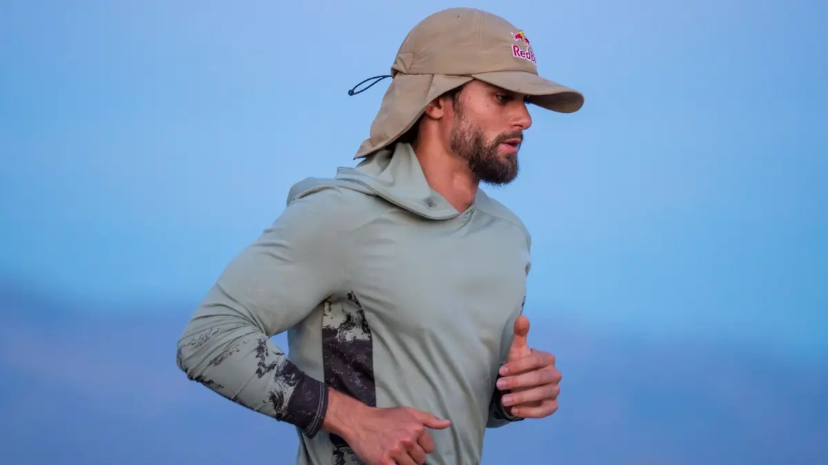 Arda Saatçi bei seinem Lauf
