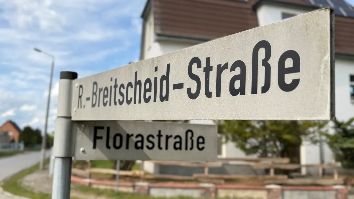 In der Breitscheid-Straße in Müncheberg sind drei Männer in einen Streit geraten, der in Gewalt ausartete.