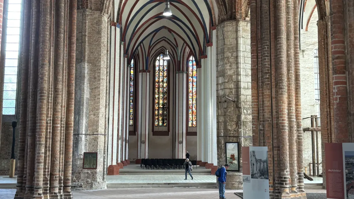 Innenansichten der St. Marienkirche Frankfurt (Oder)