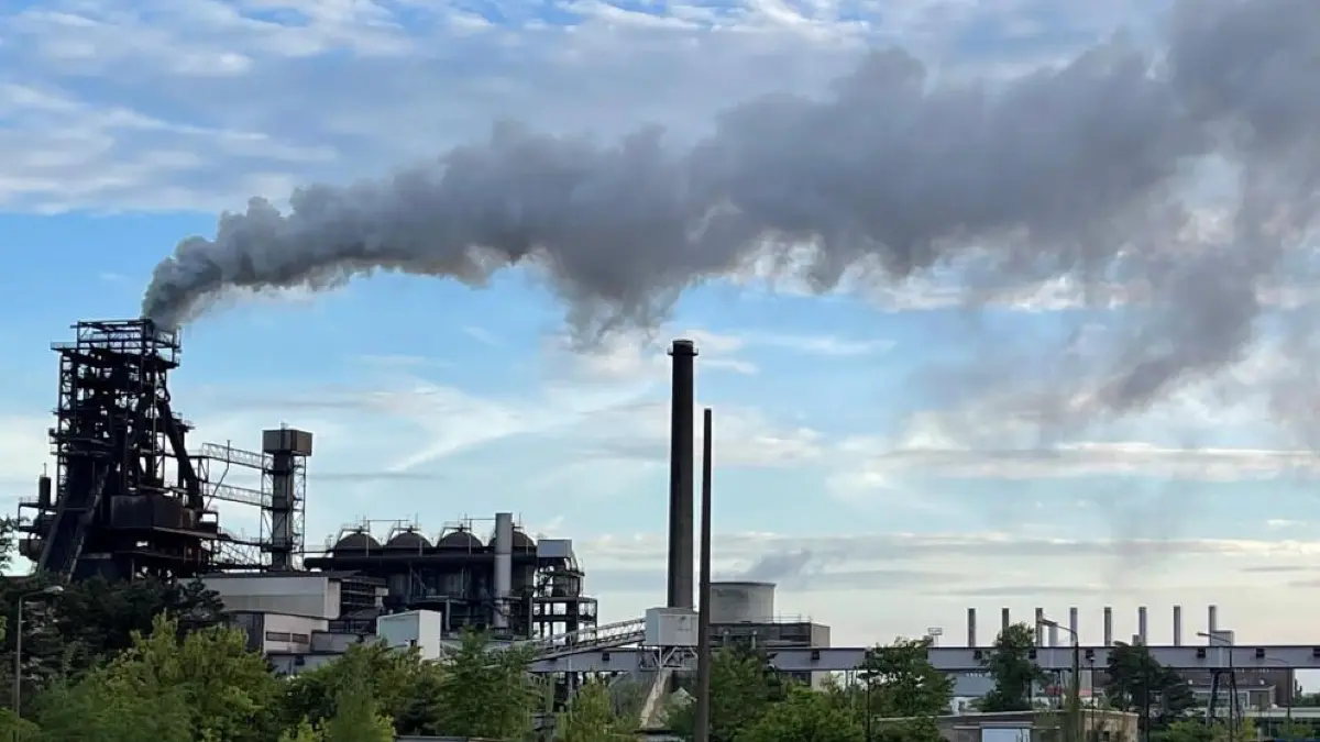 Hochofen Eisenhüttenstadt Archivbild von 2022