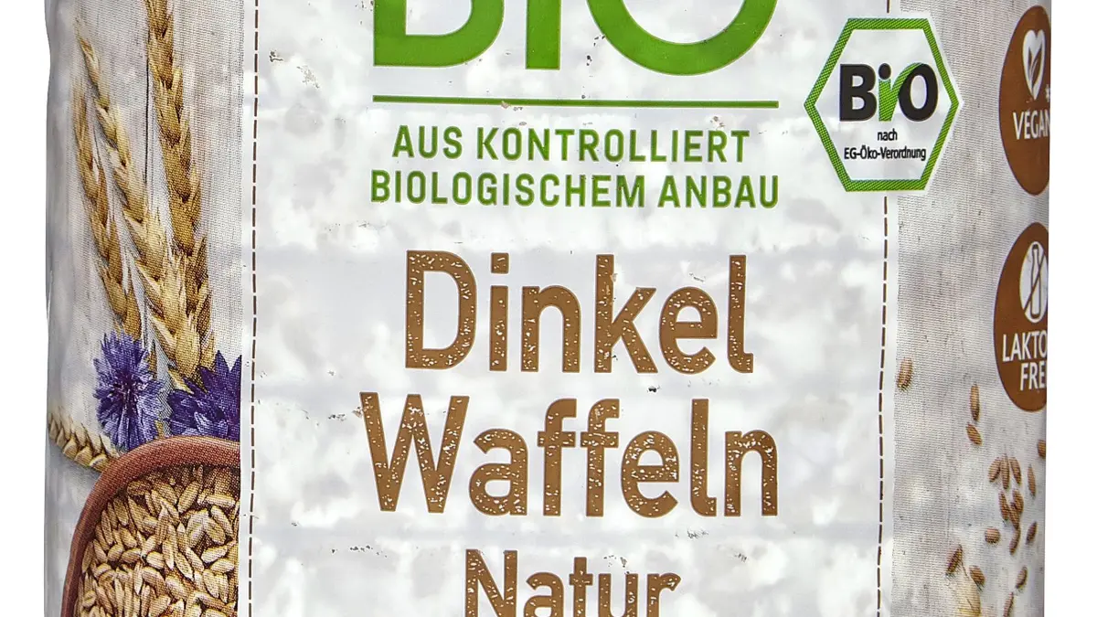 Diese Dinkelwaffeln werden zurückgerufen.