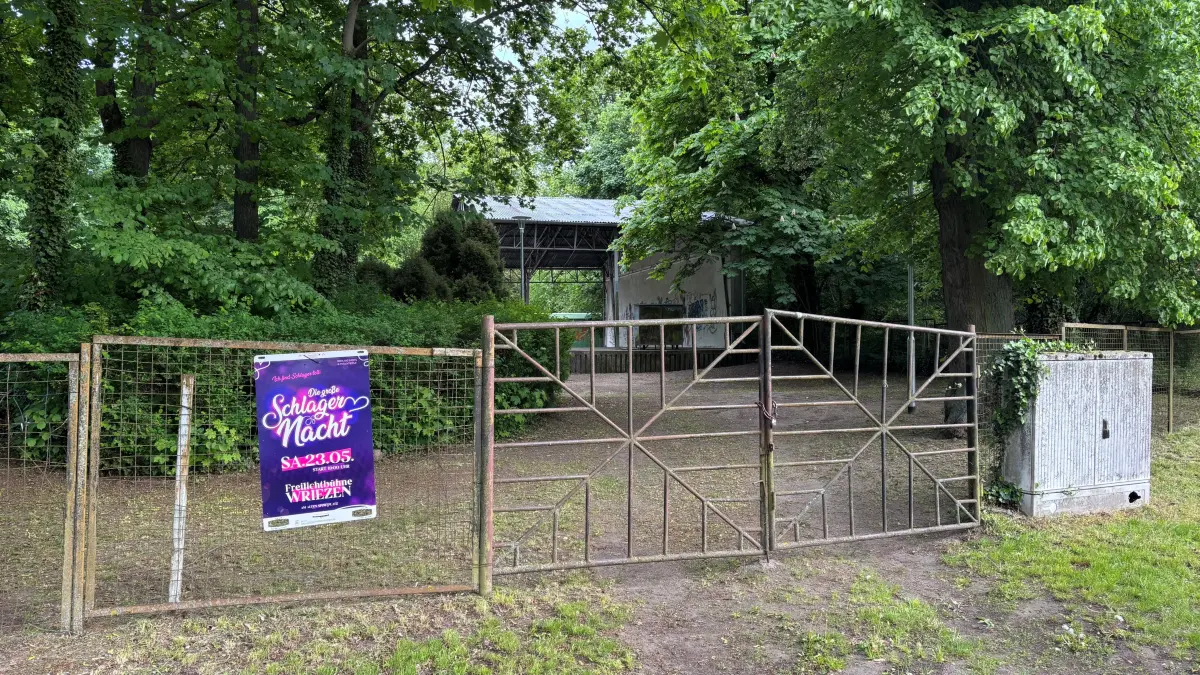 Die Freichlichtbühne Wriezen wird bald Schauplatz einer Schlager-Party.