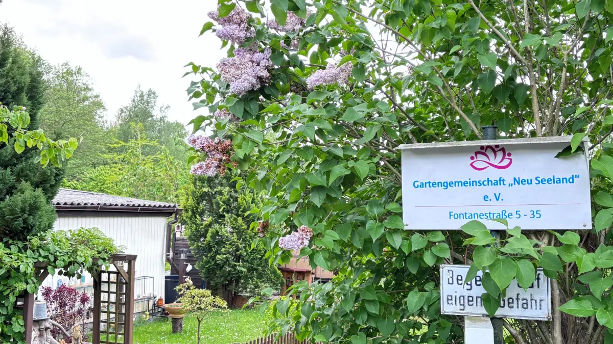 Wie lange noch Garten? Für einige Jahre scheint die Fläche der Kleingartenanlage Erkner "Neu Seeland" für die Nutzer gesichert. Doch was kommt dann?