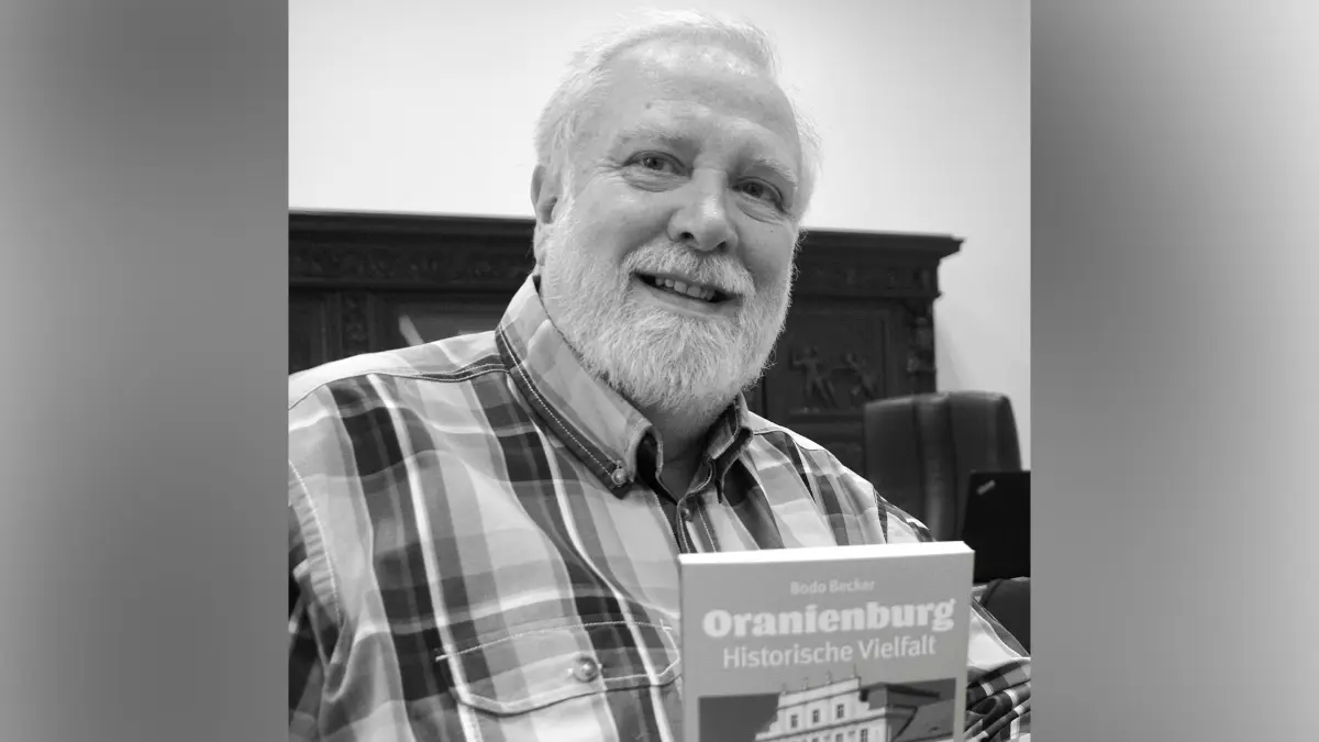 Bodo Becker, Historiker und Ortschronist aus Oranienburg, ist tot. Gestorben am 22. Mai 2026 mit 78 Jahren