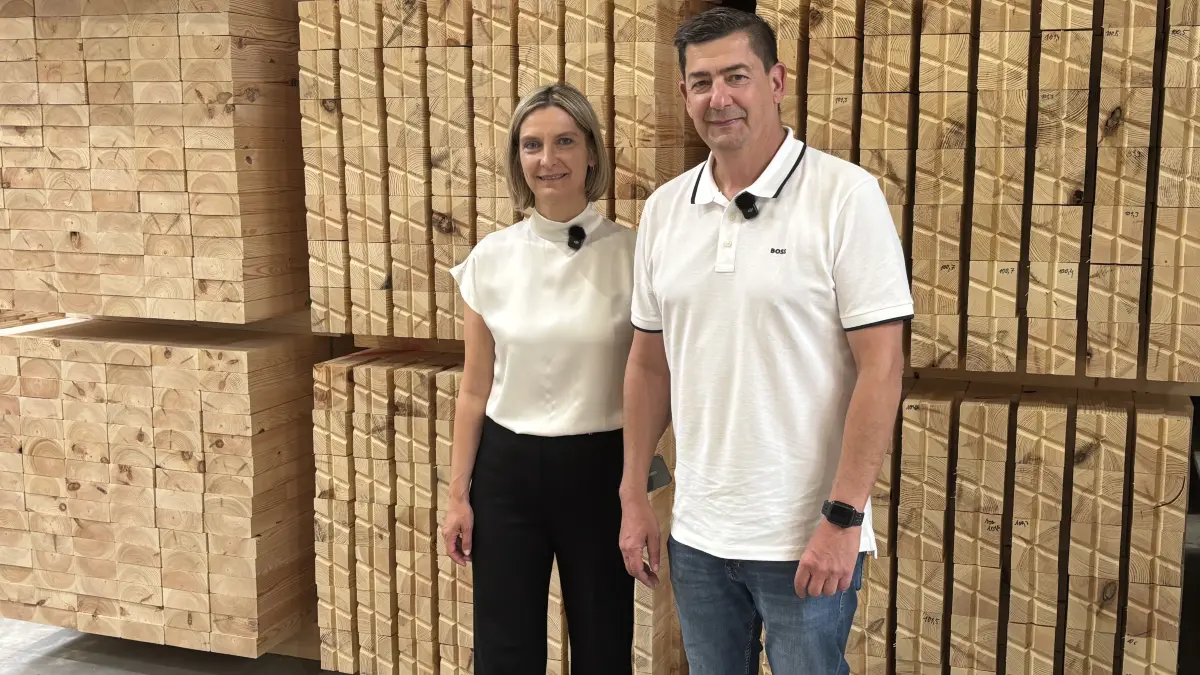 Monique Zweig, Hauptgeschäftsführerin der IHK Ostbrandenburg, und Uwe Dohrin, Vorsitzender der Geschäftsführung der B&O Bau GmbH, sehen wenig optimistisch in die Zukunft. Was die Gründe sind.