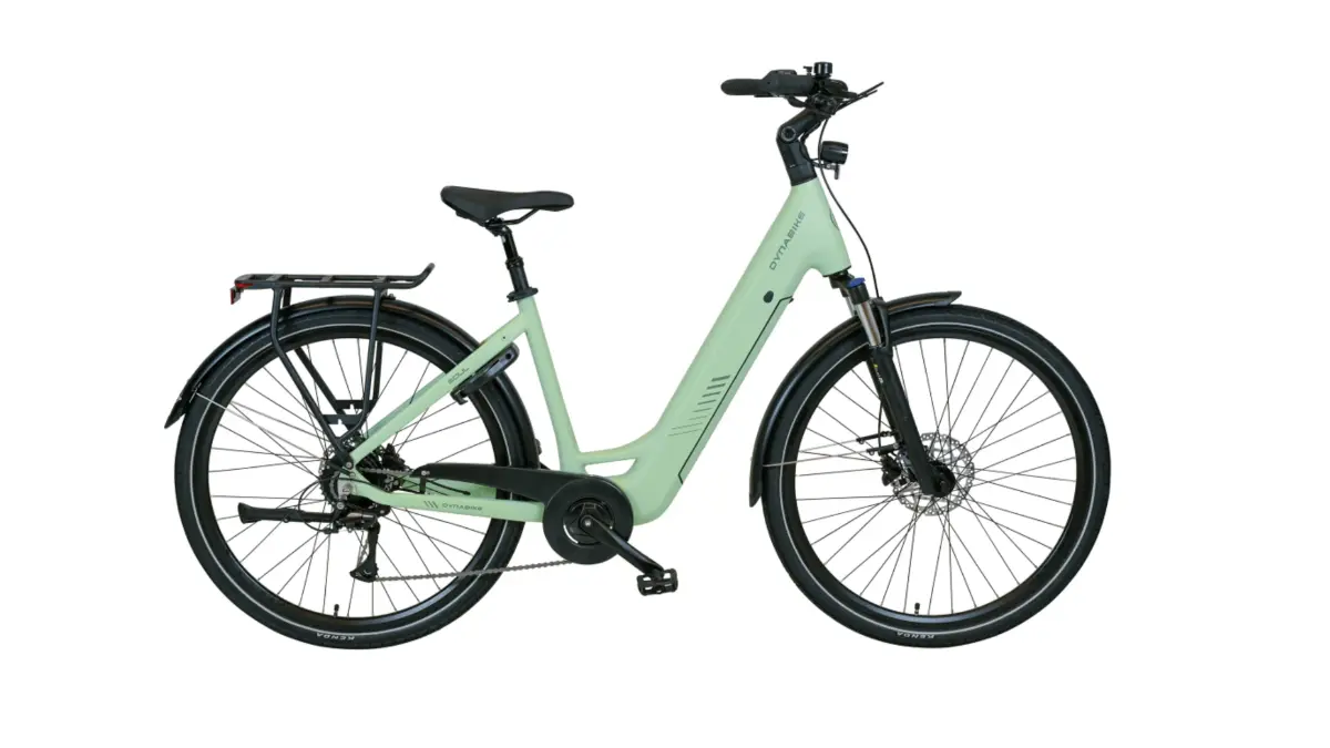Dynabike Soul E-Bike City Bike Tiefeinsteiger 28 Zoll grün