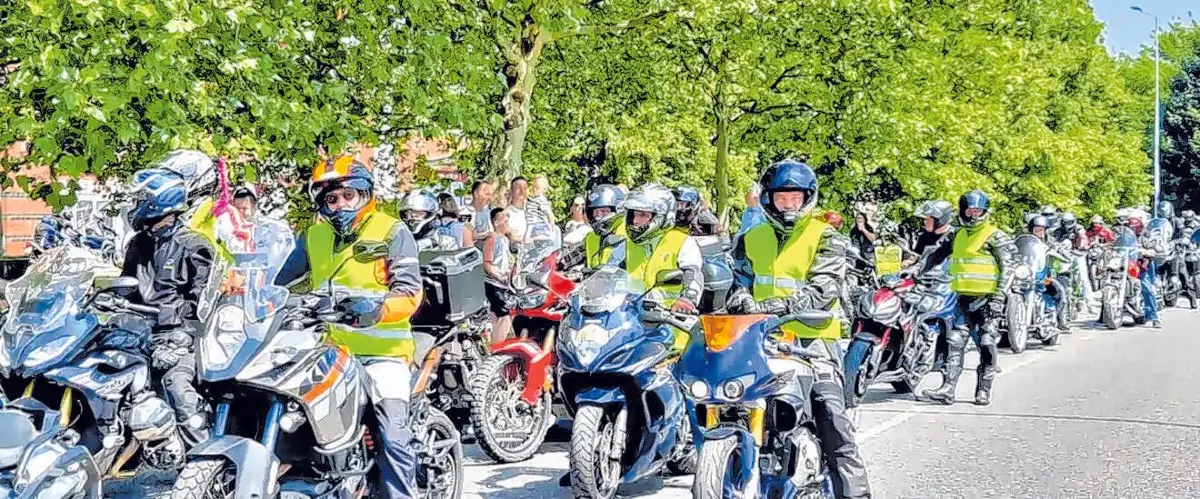 Ausfahrt bei bestem Wetter: Die Teilnehmer hoffen wieder auf gute Bedingungen für ihre Rundtour am 6. Juni.