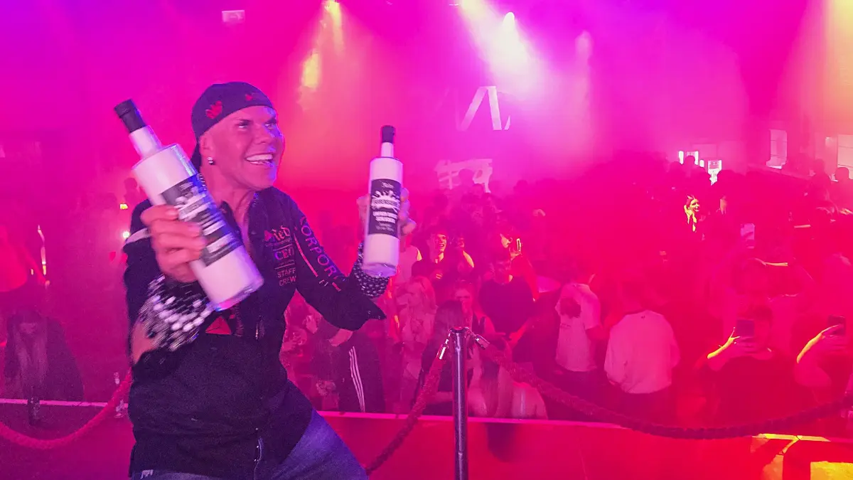 Rene Dost alias Redo XXL feiert die Launchparty für sein Sahnelikör "Bubensahne" im Event Center KW, Königs Wusterhausen